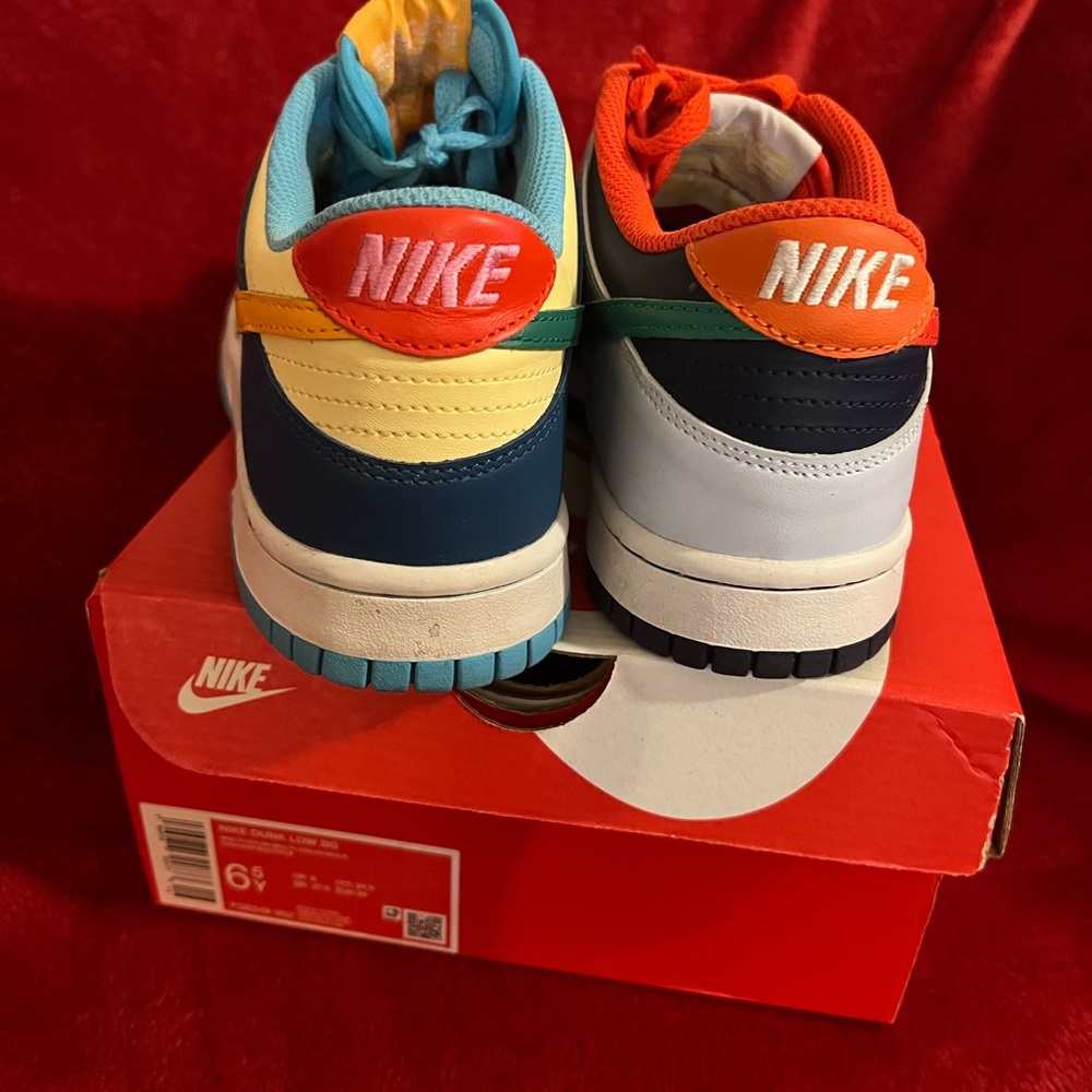 Nike Dunk Low BG Multi-Color trainers - Picture 2 of 6